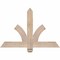 Ekena Millwork Redmond Smooth Timber Gable Bracket, Douglas Fir, 36"W x 24"H x 1 1/2"D x 3 1/2"F, 16/12 Pitch GBW036X24X0204RED00SDF - alternate 1